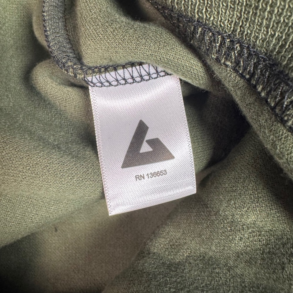 NWOT‎ American Giant Mens L French Rib Raglan Colorblock Crewneck Pullover Green - Picture 4 of 9